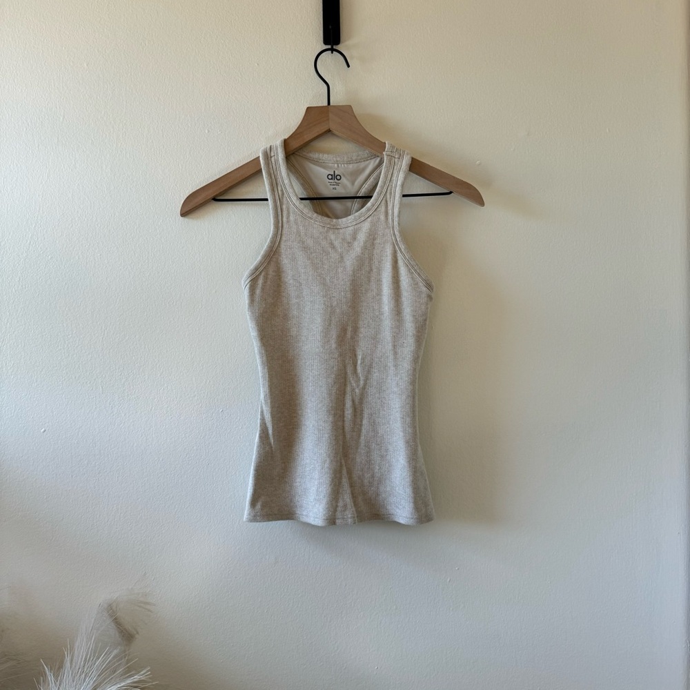 ALO Yoga Ribbed Aspire Full Length Tank